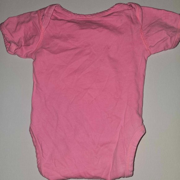 5/20 Lick Toddler Pink Cotton Onesie Bodysuit - Picture 3 of 4